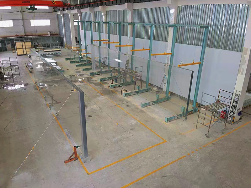 180 thick three sided ultra-high and ultra long acrylic window